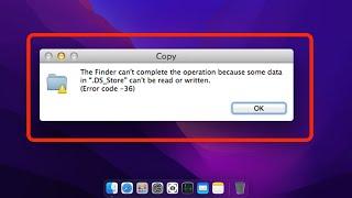 How To Fix Error 36 Mac Copying Files