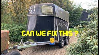 How to Rebuild a (FREE) Cheval Liberte horse trailer (Part 1 rippin’ it all apart)