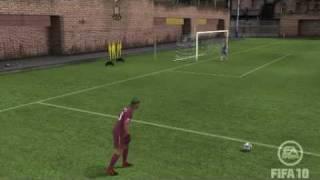 FIFA 10 - Unlocking Curl Free Kick Achievement