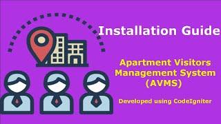 Apartment Visitors Management System Developed using CodeIgniter - Installation Guide | PHPGurukul