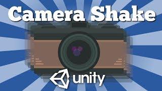 How To Create Camera Shake Effect in Unity Game. Simple 2D Tutorial.