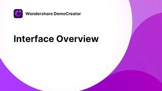 DemoCreator Interface Overview | Wondershare DemoCreator Tutorial