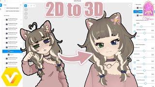 Mayaneru  | VTuber 3D Model〚 VRoid Timelapse 〛45