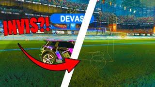 Trying The Invisibility Hack in Rocket League?!!?