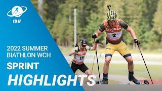 Summer Biathlon World Championships 2022: Sprints Highlights