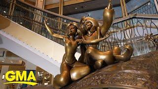 Inside the new cruise ship, the Disney Treasure