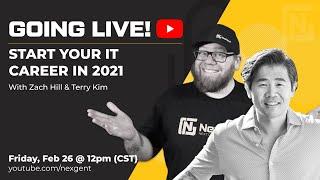 Start Your IT Career in 2021 LIVE with Terry Kim & Zach Hill