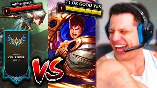 TYLER1'S GAREN VS RANK 1 CHALLENGER