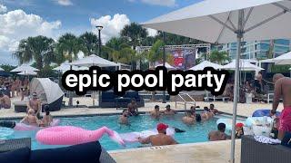 epic pool party!