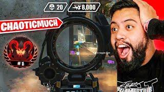 Apex NOOBS react to ChaoticMuch!! (BEST CONTROLLER AIM?!)