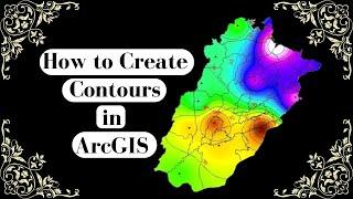 How to create contours in ArcGIS | ArcGIS Tutorial