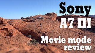 Sony A7 III movie mode review - 4k, slow motion, crops and more!