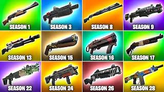 Evolution of All Fortnite Shotguns (Chapter 1 Season 1 - Chapter 5 Season 1)