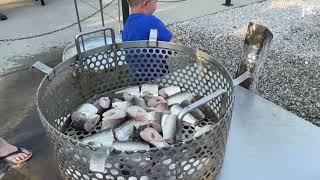 Door County fish boil puts on a fiery show