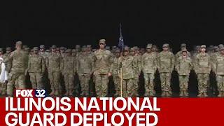 Illinois National Guard deployed to Middle East