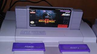 Mortal Kombat 2 for the SNES play through, INCREDIBLE!