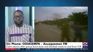 Western Togoland Secessionist Roadblock - News Desk on JoyNews (25-9-20)