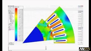 Electric Machine Design Flow with ANSYS, Inc. Tools