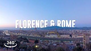 Escape Now: Florence & Rome in 360° VR | A Guided Journey Through Italy's Artistic Heart