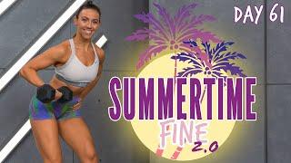 30 Minute Upper Body Burnout Workout | Summertime Fine 2.0 - Day 61