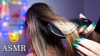 ASMR PARA RELAXAR - ESCOVANDO SEU CABELO (Cabelo Real)