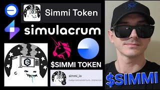 $SIMMI - SIMMI TOKEN CRYPTO COIN HOW TO BUY SIMULACRUM BASE COINBASE BLOCKCHAIN UNISWAP AI AGENTS