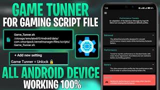 Game Tunner For Android !! No Root || Overclock Performance & Fix FPS Shutters !! No Root