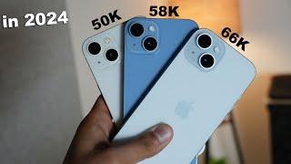 iPhone 13 vs iPhone 14 vs iPhone 15 in 2024Which One To Buy ? (HINDI)