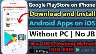 How to Download/Install Google Play Store on your iOS Device | Run Android Apps on iPhone in FREE