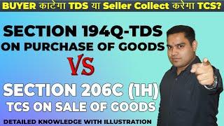 TDS On Purchase of goods - 194Q vs TCS on Sale of Goods - 206C(1H) | 194Q vs 206C(1H) |