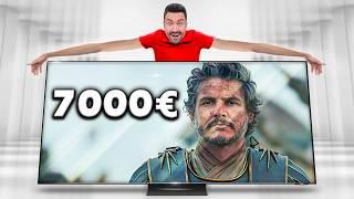 J'ai reçu ma nouvelle TV 8K Géante à 7 000€ !