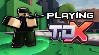 Playing Tower Defense X! - Roblox Tower Defense X