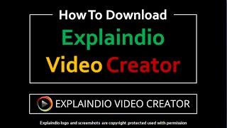 How to Download Explaindio Video Creator