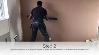 Plastering - Skimming,  one coat sponge