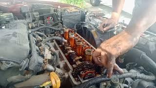 TOYOTA COROLLA GLI 4E FE ENGINE || REMOVING CYLINDER HEAD GASKET( PART1)