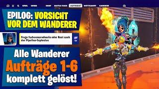 Fortnite | Vorsicht vor dem Wanderer | Die Nitro-Ödland-Storys | Alle Aufträge des Epilog gelöst!