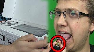 NINTENDO SWITCH UNBOXING AND LICKING THE CARTRIDGE!
