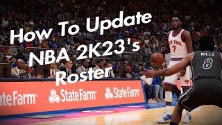 How To Update NBA 2K23's Roster To NBA 2K24's Roster