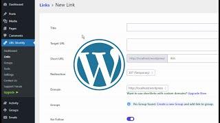 How to Create URL Shortener in Wordpress Website | Plugin Tutorial