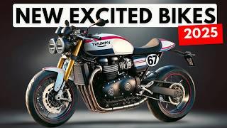 Top 6 New Exciting Motorcycles Coming in 2025