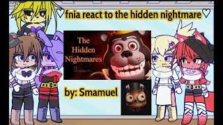 Fnia react to The Hidden Nightmares | Gl2 | Gacha Life 2 |