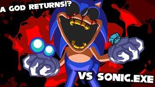 FNF | GOD RETURNS!? Vs Sonic.EXE - Funk Hill Zone | Hard/Gameplay/Mod |