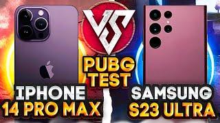 SAMSUNG S23 ULTRA, IPHONE 14 PRO MAXDAN KUCHLIMI? PUBGDA TEST QILIB SINAB KO'RDIK!