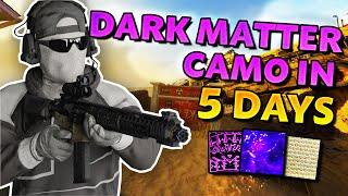 I unlocked the DARK MATTER CAMO on Black Ops 6 in 5 DAYS!