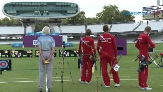 Korea v Belarus – recurve men’s team 1st round | London 2012 Olympic Test Event