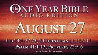 August 27 - One Year Bible Audio Edition