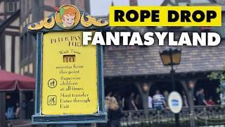 Rope Drop Fantasyland | EVERY RIDE! | 2024-06-20