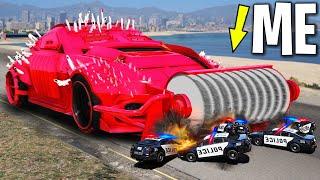 Upgrading to Biggest Spike Blade Car on GTA 5 RP