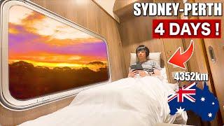 Riding Australia's Most Luxurious Sleeper Train from Sydney to Adelaide || The Indian Pacific