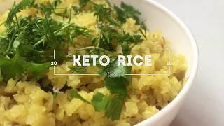 Keto Rice | Cauliflower Rice   | Viathur Kitchen